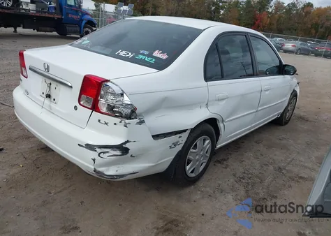 2003 Honda Civic Lx z USA, uszkodzony, nr VIN 2HGES16573H598288